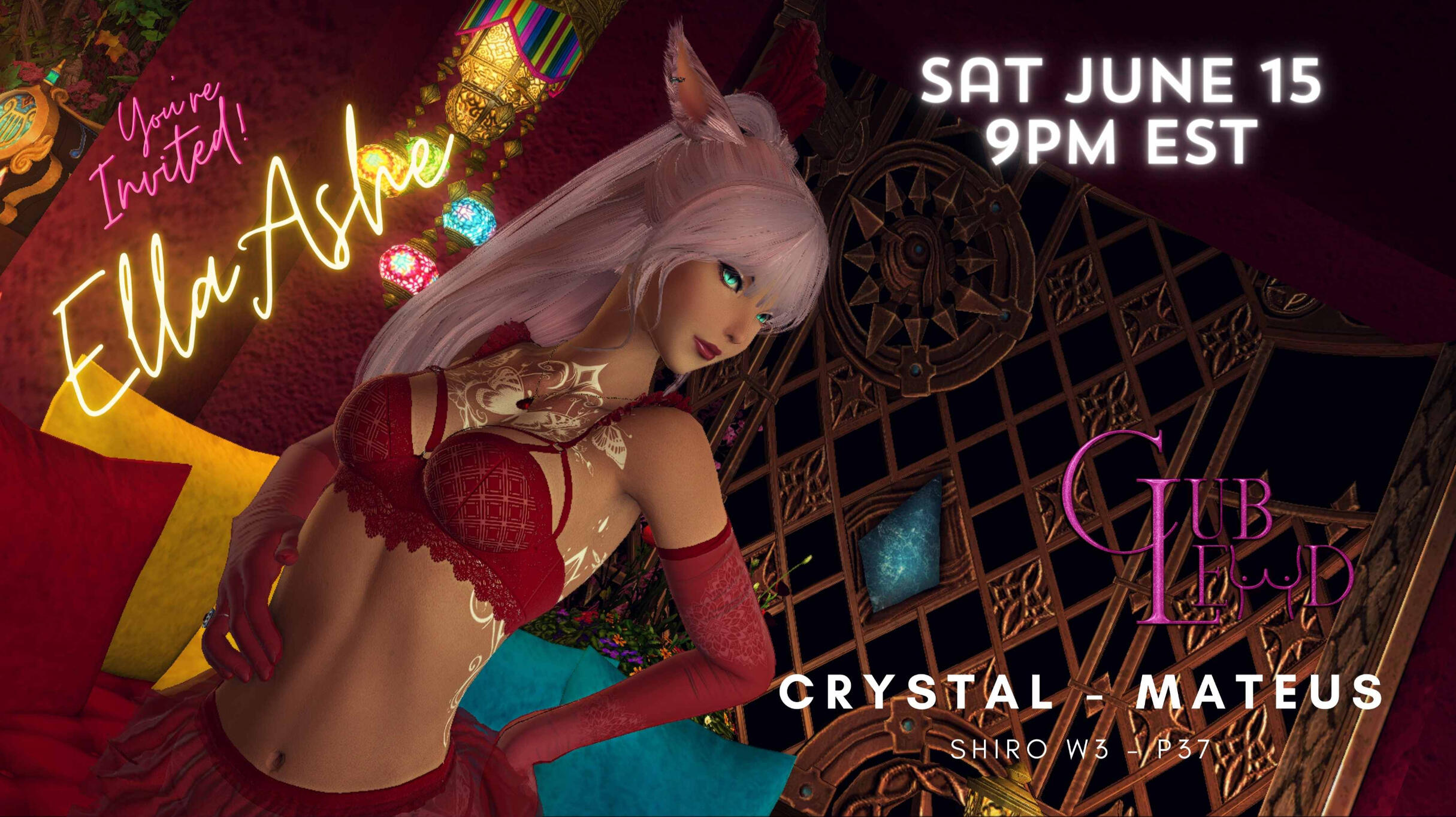 SAT | 7PM -12 AM EST