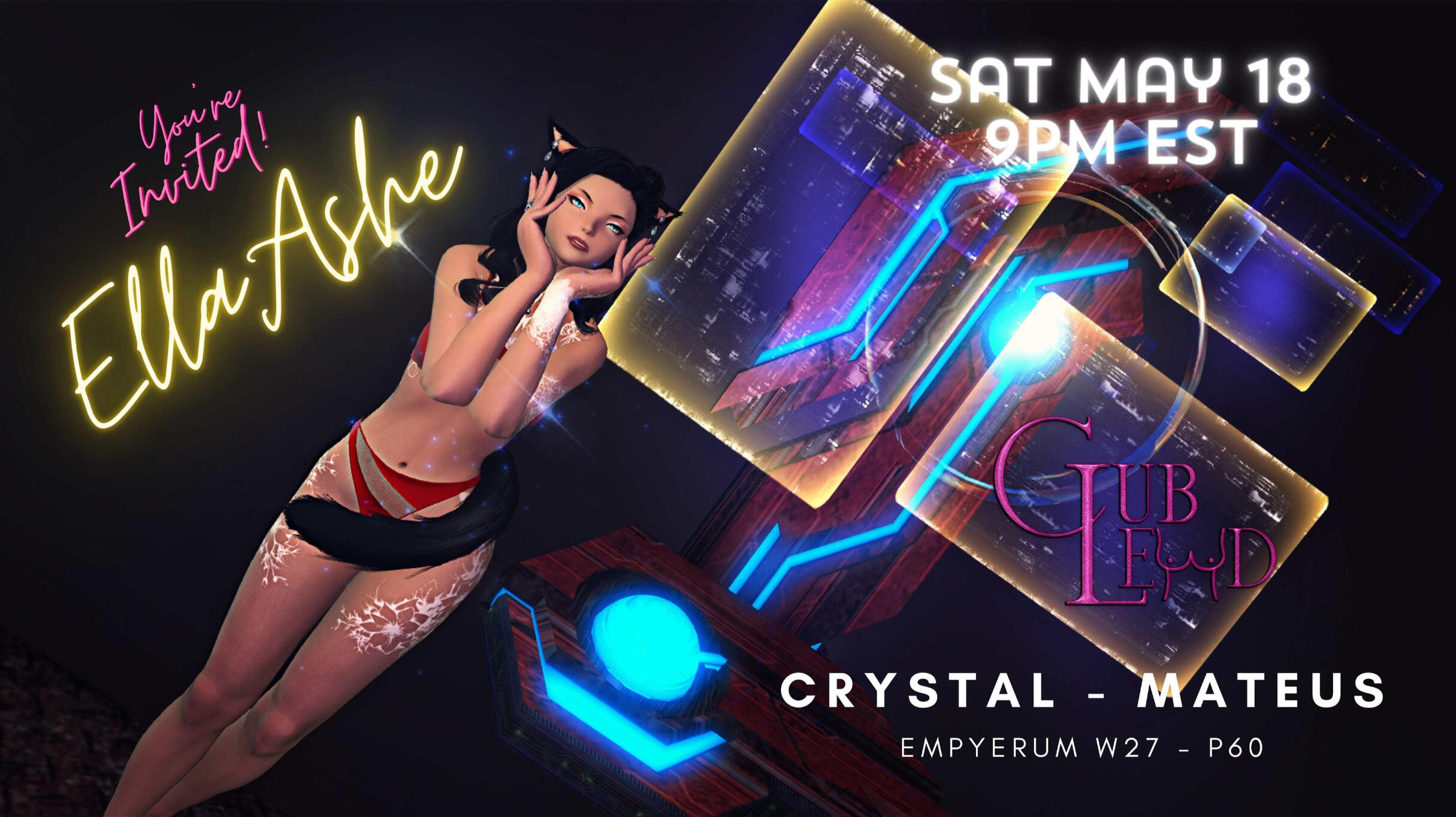 SAT | 7PM -12 AM EST